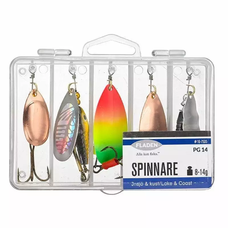 Fladen Spinnare 8-14g 4pcs 3 Fladen Spinnare 8-14g 4pcs