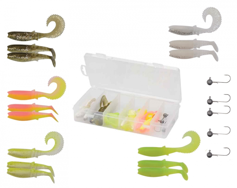 Savage Gear Cannibal Box Kit L 20pcs 3 Savage Gear Cannibal Box Kit L 20pcs