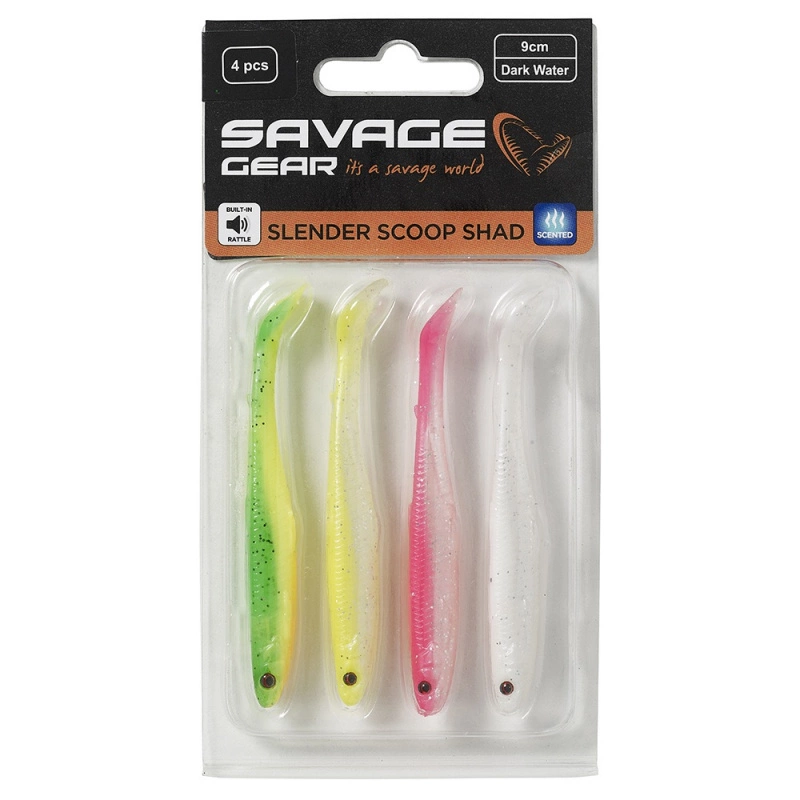 Savage Gear Slender Scoop Shad (4kpl) 6 Savage Gear Slender Scoop Shad (4kpl) - Image 4