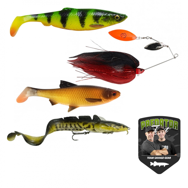 Team Savage Gear PredatorFight Beteskit Gädda 3 Team Savage Gear PredatorFight Beteskit Gädda