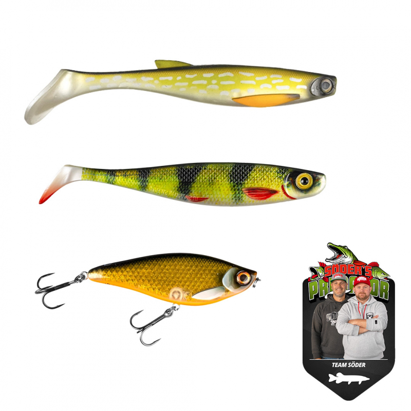 Söder Sportfiske Team Söder PredatorFight Bait Combo Pike 3 Söder Sportfiske Team Söder PredatorFight Bait Combo Pike